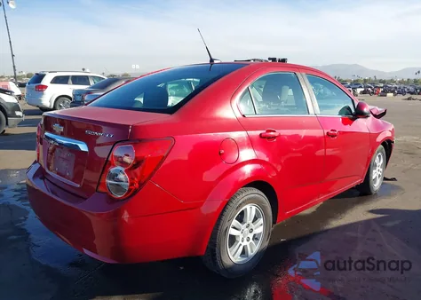 2014 Chevrolet Sonic Lt Auto z USA, uszkodzony, nr VIN 1G1JC5SH0E4219674